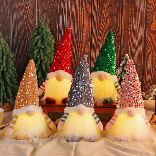 Glowing Christmas Gnome Variations