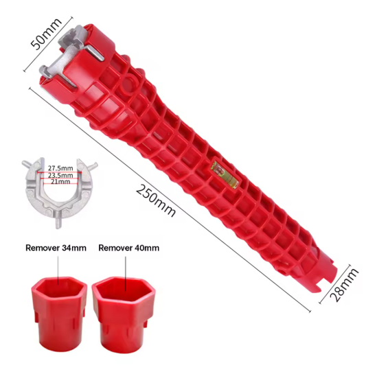 Sink Faucet Plumbing Tool Dimensions and Accessories